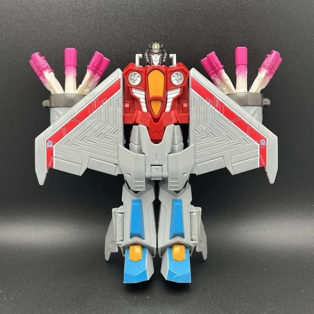 Transformers Generations Starscream Action Figure Decepticon Jet Grey Red Blue